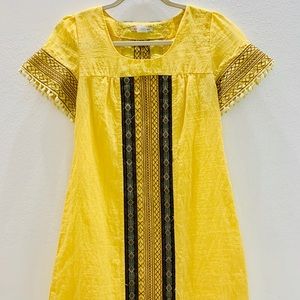Stitched Mexican Embroidered Dress